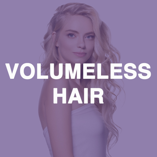 Volumless hair