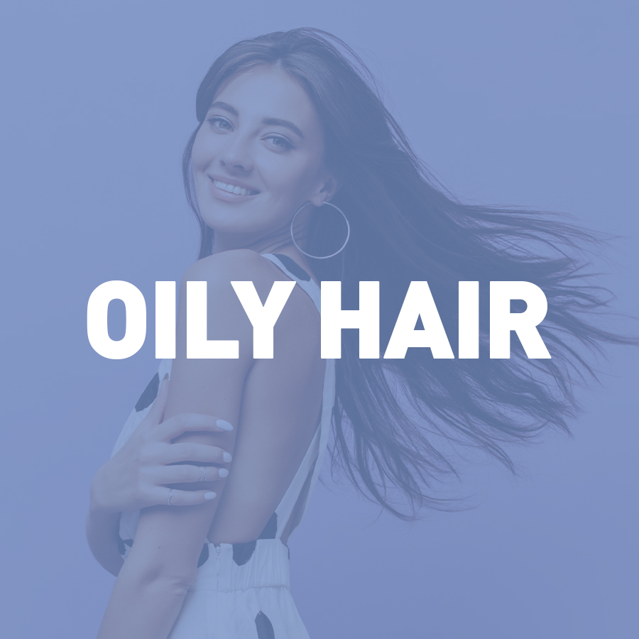 oily hair